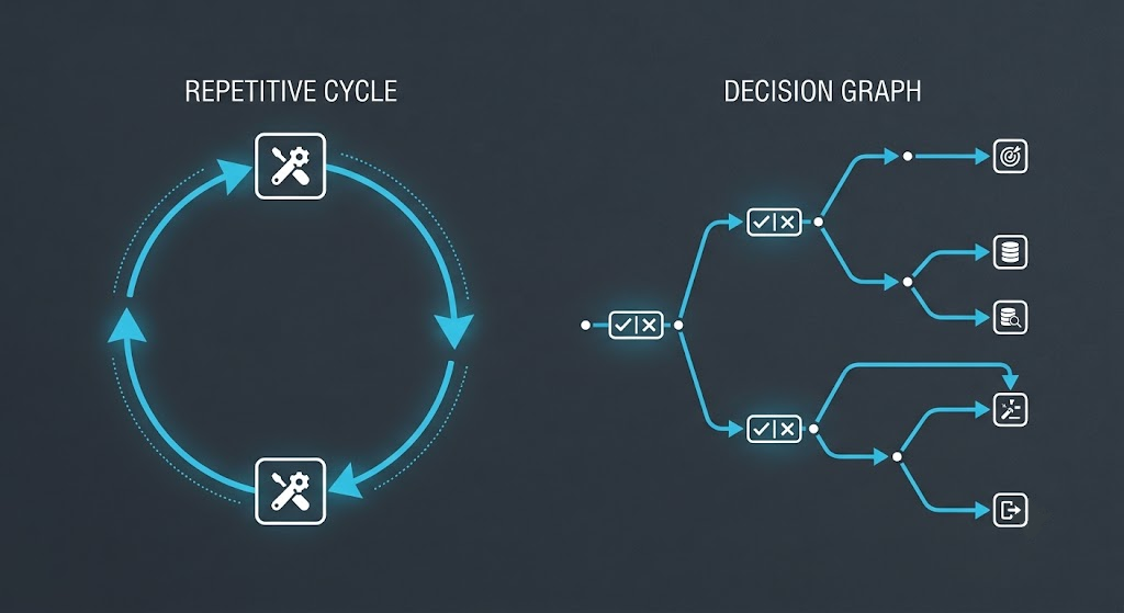 Loop Prompting vs Loop Engineering Diagram